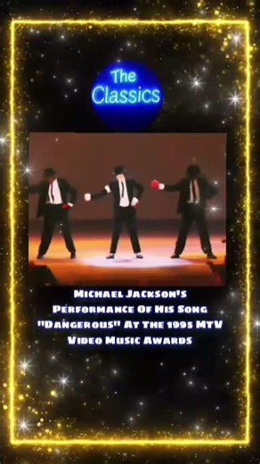 Michael Jackson's Performance Of His Song "Dangerous" At The 1995 MTV Video Music Awards