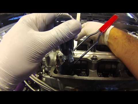 Hi Def How To: Valve Lash Adjustment on Honda Engine - GSR B18C1 - Type R B18C5 - B16a - B18A1 B18B1