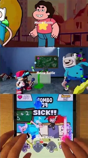 Finn Pibby 3D vs Sky - FNF Animation - Friday Night Funkin' #fnf #shortsviral