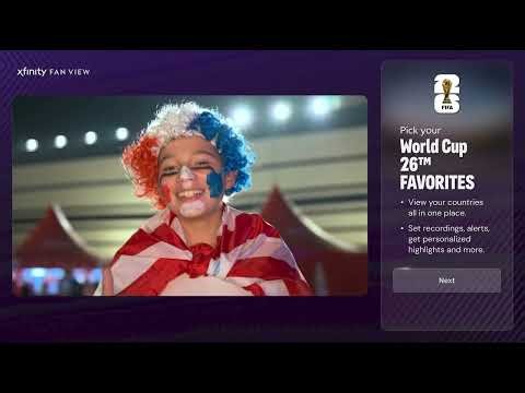 Xfinity X1: Funciones para ver el Mundial 2026 | Features for the 2026 World Cup