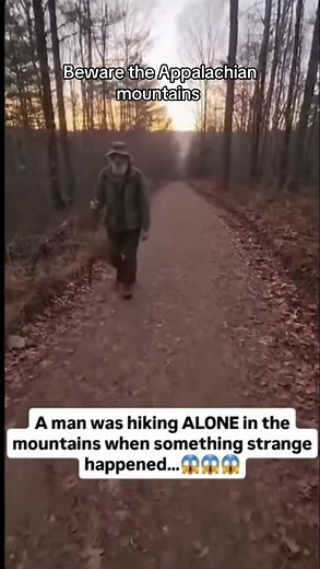 Beware the Appalachian mountains even if they seem friendly. #appalachian #appalachia #hiking #spooky