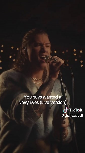 Navy Eyes by Shane Appell - Live Performance