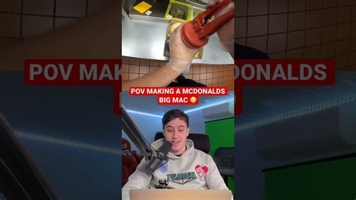 How a Big Mac is prepared from raw ingredients to plate