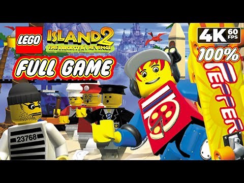 LEGO Island 2: The Brickster's Revenge (PC) - Full Game 4K60 Walkthrough - No Commentary
