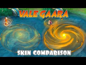 Vale Gaara Skin Comparison