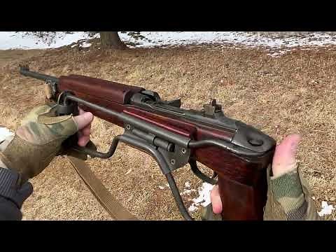 M1A1 Carbine POV firing (Revisited in 4K)