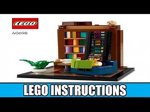 LEGO Instructions - Ideas - 40698 - Books Are My Passion - Promotional