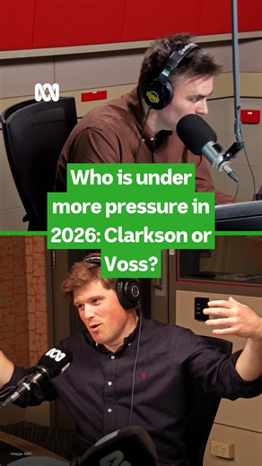 🤔 Who is under the pump more this AFL season? Alastair Clarkson or Michael Voss? Ben says Clarko, Corby says Voss. Who do you agree with? 📲 Corbin & Ben break down and analyse every team ahead of the AFL season. Tune in on the ABC AFL Daily feed. link in bio. | ABC Sport