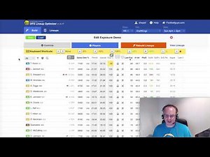 Mastering The DFS Lineup Optimizer #4: Controlling Exposure