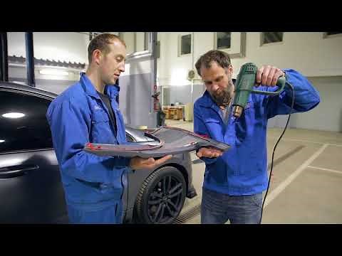 Ford Edge by @ss_tuning. Fender flares installation video.