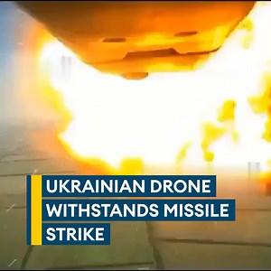 2.7K views · 44 reactions | Watch the moment a Ukrainian Puma reconnaissance drone has survived an attempt by Russian forces to shoot it down with a missile. Footage shows the UAV being caught in the blast, but apparently remaining undamaged. | Forces News | Facebook