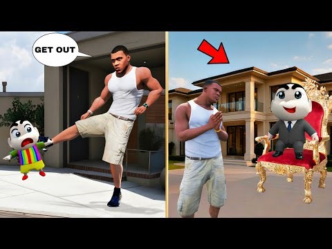 FRANKLIN KICKED SHINCHAN AND BECOME BILLIONAIRE IN GTA 5