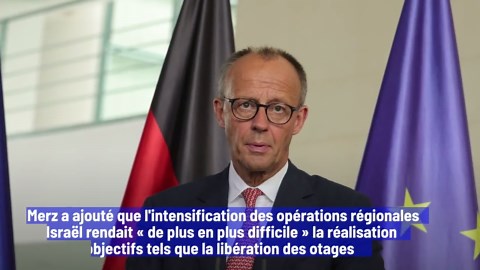 L'Allemagne Suspend Ses Exportations D'Armes Vers Israël Pour Empêcher Leur Utilisation À Gaza