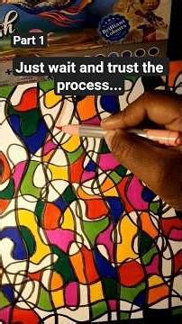 How to colour on drawing page with easy and simple but beautiful way🎨🖌️💐✨ #colourpencildrawing #art