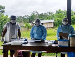 Amazonas recibe apoyo para vacunar contra la covid-19 a poblaciones alejadas