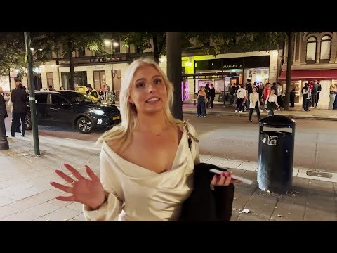 Stockholm Nightlife 4K HDR 🇸🇪 | Swedish Summer Nights & Party Vibes After Midnight