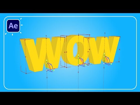 BEGINNER EASY 3D Text Animation in After Effects Tutorials