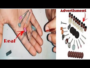 105pc Rotary Tool Accessories set / Review & How to Use.