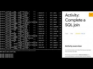 Activity: Complete a SQL join || #qwiklabs || #coursera || [With Explanation🗣️] ‪@quick_lab‬