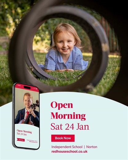 📢 Discover why Red House School has been ranked Best in the North in our category in the Sunday Times Parent Power 2026 - join us at our Whole School Open Morning! 📅 Saturday 24 January 🕘 Senior School arrival: 9am 🕤 Nursery & Junior School arrival: 9.30am 📍 Red House School, Norton At Red House, small is our strength. Our close-knit community, exceptional pastoral care and inspiring teaching create an environment where every child is known and valued - and the outcomes speak for themselves