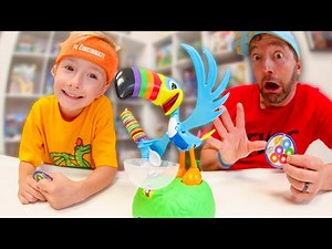 Father & Son PLAY FROOT LOOPS FRENZY! - Videos For Kids