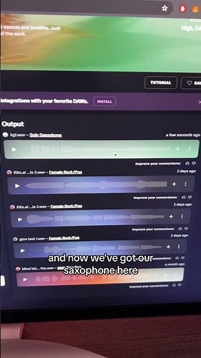 Turn Guitar Into SAXOPHONE Samples!