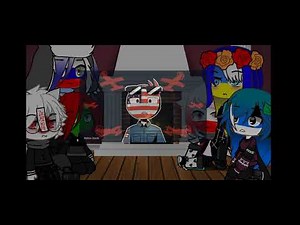 Countryhumans react to J.E. vs USA infinitive power 🇺🇲/🇬🇧