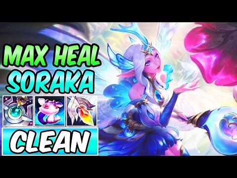 S+ MAX HEAL SORAKA BEST BUILD | HOW TO PLAY SORAKA SUPPORT GUIDE | Faerie Court | League of Legends