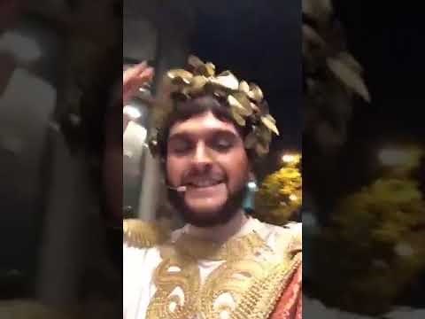 Behinde Scenes By The Interen Shtiel Play 2019 Special Guest Avrum Chaim Green