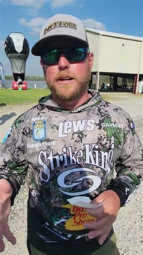 ‪@StrikeKingLure‬ Pro, Dakota Ebare, feels right at home!