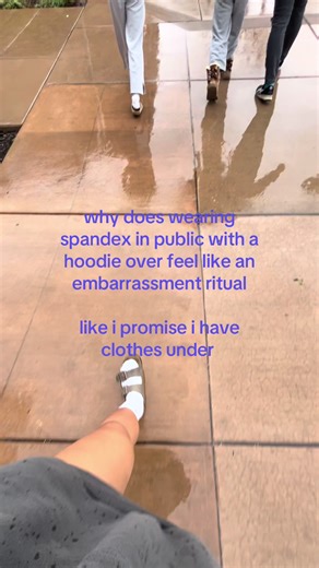 The Embarrassment of Wearing Spandex in Public