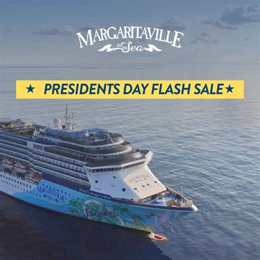 50% off Kids Sail for $0 FREE Stateroom Upgrade = your easiest Spring Break escape yet. 😎 | Margaritaville at Sea