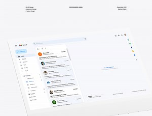 REDESIGNING GMAIL — A UI-UX Redesign Concept - Sadman Sakib