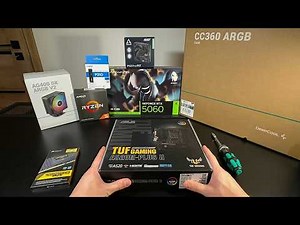 16 Minutes of Building a Gaming PC Step By Step (No Music, No Talking)