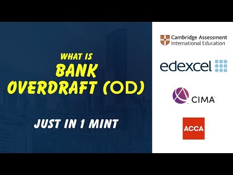 Bank Overdraft (OD) | JUST IN 1 MINT