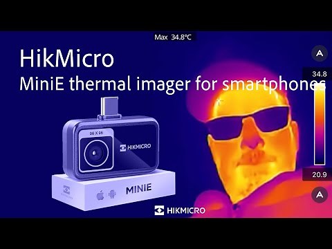 Discover the incredible HIKMICRO MiniE thermal imager for smartphones