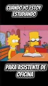 #humor #memes #simpsons cuando yo empiezo a estudiar para asistente de oficina