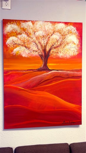 ÁRBOL DE LA VIDA/ Pintura acrílica para templo