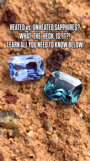 Sourcing gems should be enjoyable so here is a brief education so you can feel confident & informed! Many of you ask “what does heating do?” You may see terms like “standard heat”, “normal heat”, “heat only”, “routinely heated”. All of these terms represent the same method of treatment which is heating by high temperatures only. This is a brief explanation that serves as providing general information on the process so that you are no longer in the dark on this topic. Is heating bad? As long as i