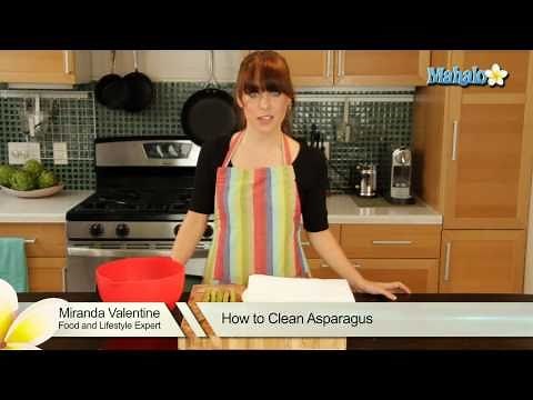 How to Clean Asparagus