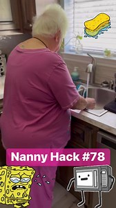 1.3K reactions · 143 shares | Cleaning your microwave with a wet sponge. Nanny Hack 78. #nanny #nannyhacks #granny #diy #cleaning #sponge #microwave #lifehack #hack Velma Turner | Coby Herford | Facebook