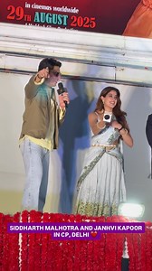 Bollywood Actor Siddharth Malhotra and Janhvi Kapoor in CP, Delhi for Padam Sundari Movie Promotion || Follow for more ❤️ #siddharthmalhotra #sidarthmalhotra #sidharthmalhotrafans #janhvikapoorfanclub #janhvikapoor😍 #jahnvikapoor #bollywood #bollywoodnews | Hollywood DEKHO