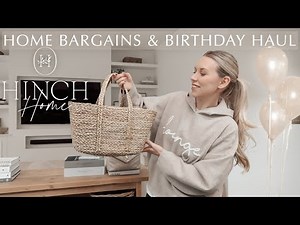 Mrs Hinch HOME BARGAINS 2026 new in home haul & Birthday Vlog