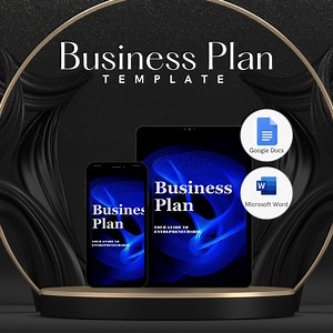 Ultimate Business Plan Template - Step-by-step Guide to Success - Etsy