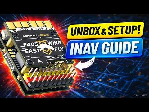 SpeedyBee F405 Wing Mini Unboxing Setup and Basic INAV Setup