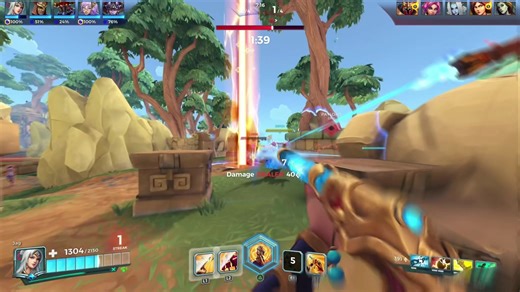 Paladins Gameplay Frame Rate Analysis