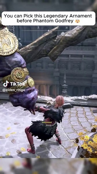 You can Pick this Legendary Arnament before Phantom Godfrey 🤯#eldenring #eldenringgameplay #eldenringnightraign #fyp #foryou
