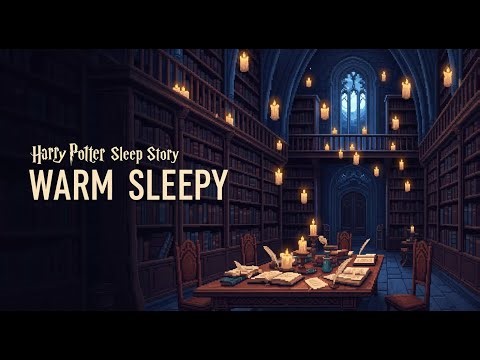 Warm, Sleepy Hogwarts Kitchens Where Quiet House-Elf Magic | Harry Potter Sleep Story