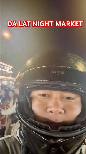 Da Lat Night Market Vietnam 🇻🇳 | Street Food, Chaos & Cool Vibes!