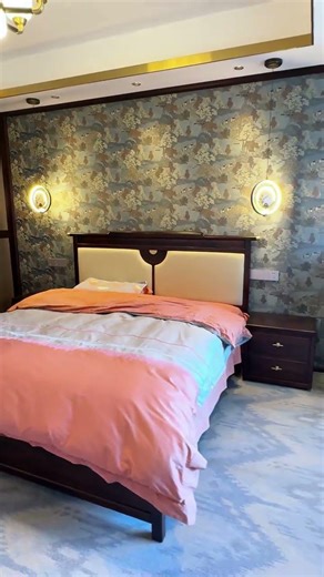 Stop pretending to be light luxury. A new Chinese-style bedroom is truly high-end#New